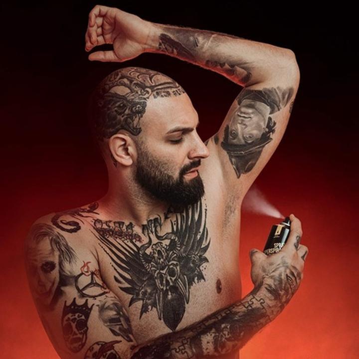 Actual product image Angry Beards Urban Twofinger Antiperspirant (Spray, 150 ml)