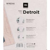 Actual product image La Mer round dinnerware 18 pieces detroit md (18 Piece)