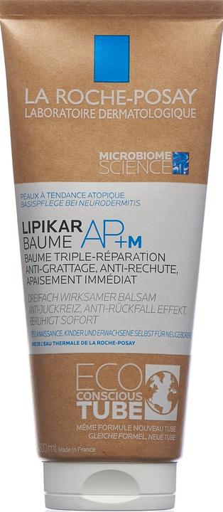 Produktbild La Roche Posay LIPIKAR Baume AP+M: Beruhigende Bodylotion für trockene und zu Neurodermitis neigende Haut (Körpercreme, 200 ml)