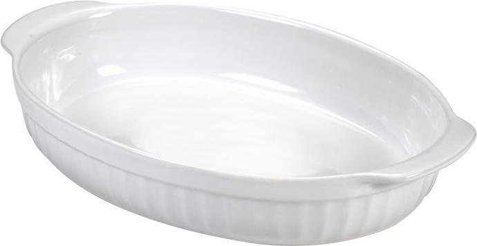 Actual product image Guardini BAKING TRAY 22X14CM C00TC4 CERAMIC OVAL