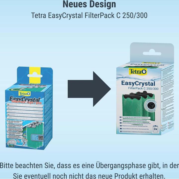 Actual product image Tetra Tec EasyCrystal FilterPack 250/300 (60 l, Internal filters, Sea water)