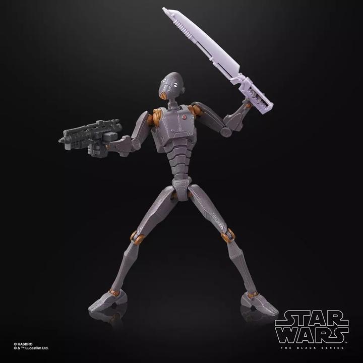 Produktbild Hasbro Star Wars: The Clone Wars Black Series Actionfigur Commando Droid 15 cm