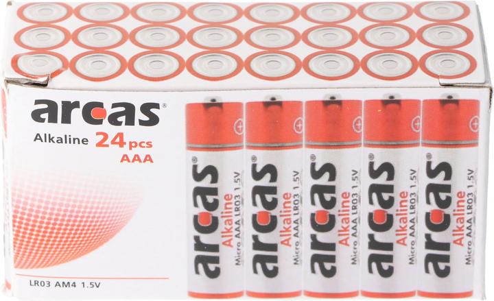 Produktbild Arcas Alkaline LR03 AAA Micro (24 Stk., AAA)