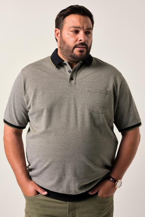 Produktbild Men+ Poloshirt, Halbarm, Bauchfit, Piqué (XL)