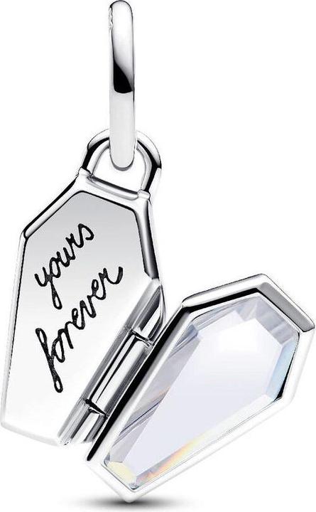 Image du produit Pandora Breloque cercueil ouvrable phosphorescente (Argent 925, Émail)