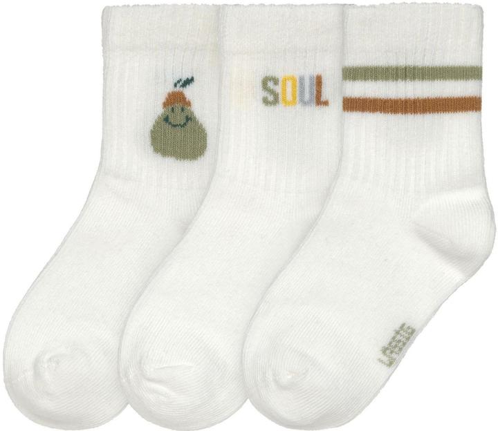 Lässig Tennissocken 3er Set Little Gang, Birne Gr. 23 - 26 (3er Pack, 23 - 26)