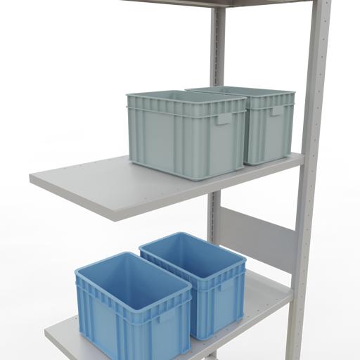 Image du produit Schulte Lagertechnik Système enfichable Élément suivant MULTIplus150 avec traverse de longueur