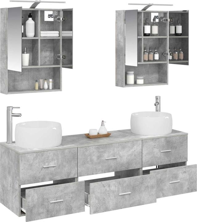 Produktbild vidaXL Badezimmermöbel-Set