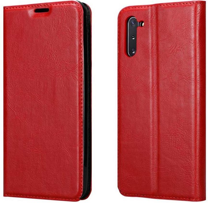 Actual product image Cadorabo Book Invisible Magnet Cover (Samsung Galaxy Note 10)
