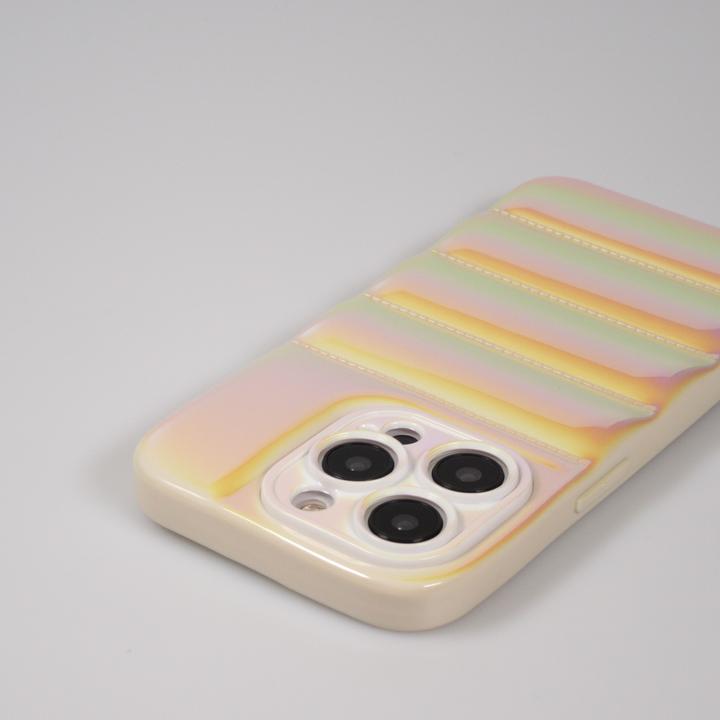 Actual product image PhoneLook Coque Silicone 3D coussins brillant & réfléchissant (Apple iPhone 14 Pro)