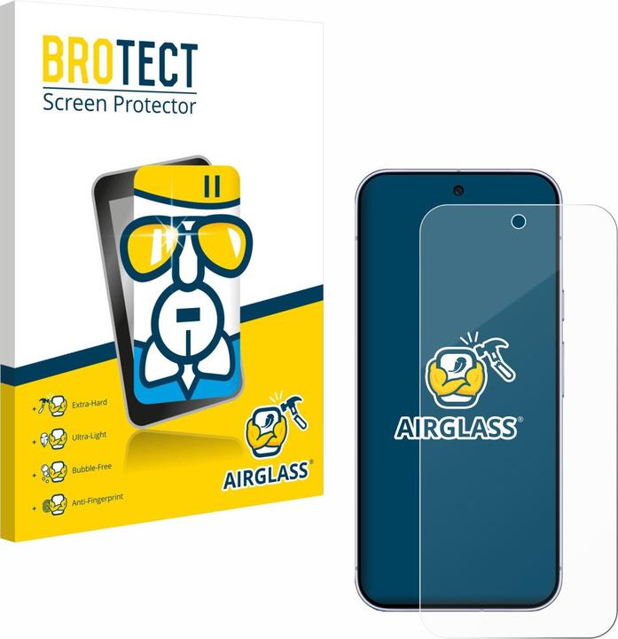 Produktbild BROTECT Schutzglas für Google Pixel 10 Pro XL Schutzfolie Displayschutz Display Schutz Glas Folie klar (1 Stück, Google Pixel 10 Pro XL)