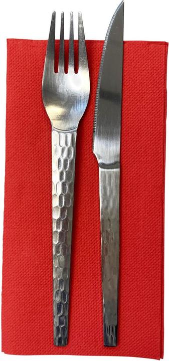 Immagine prodotto PROnappe Servietten rot 2-lagig 38,0 x 38,0 cm, 40 St. (40 pz., 38 x 38 cm)