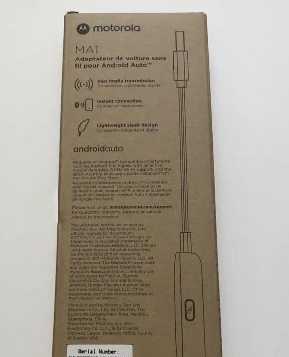 Produktbild Motorola MA1