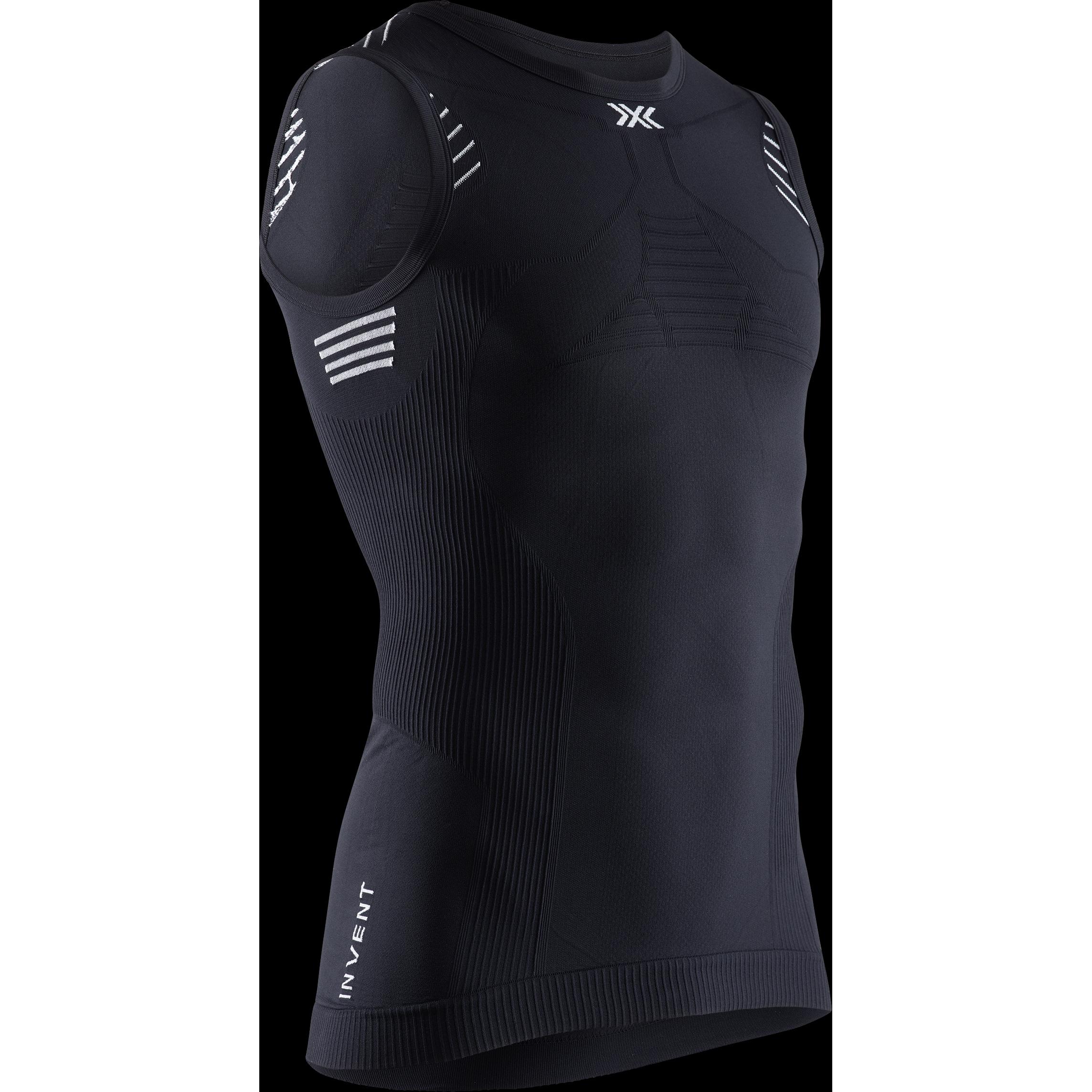 X-Bionic, Herren, Funktionsshirt, Invent LT Herren Funktionsunterwäsche (XL), Schwarz, XL
