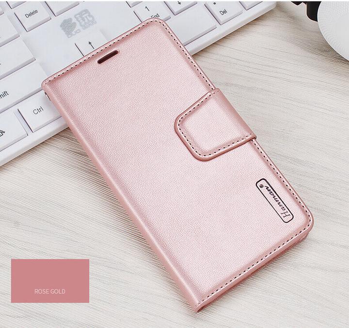 Produktbild Hanman Samsung Galaxy Z Fold3 - Mill Flip Case mit 3 Kartenfächern, Rosegold (Samsung Galaxy Z Fold3)