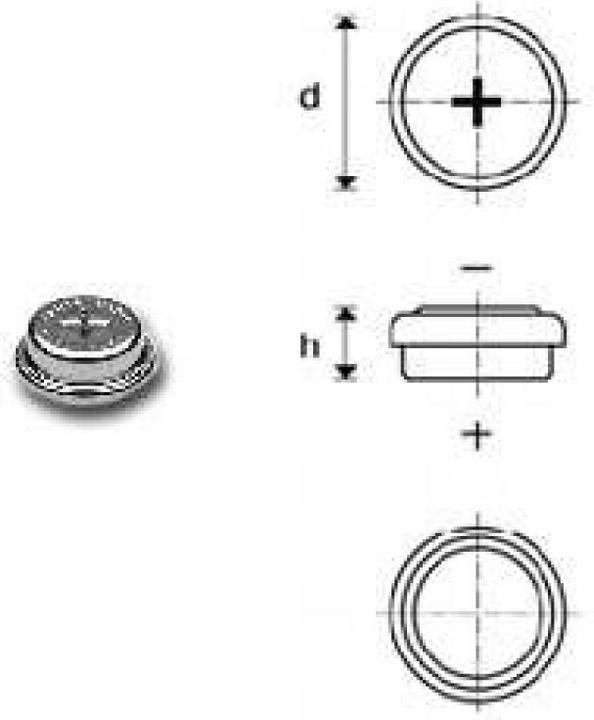 Actual product image Varta Akku V80H (80 mAh)