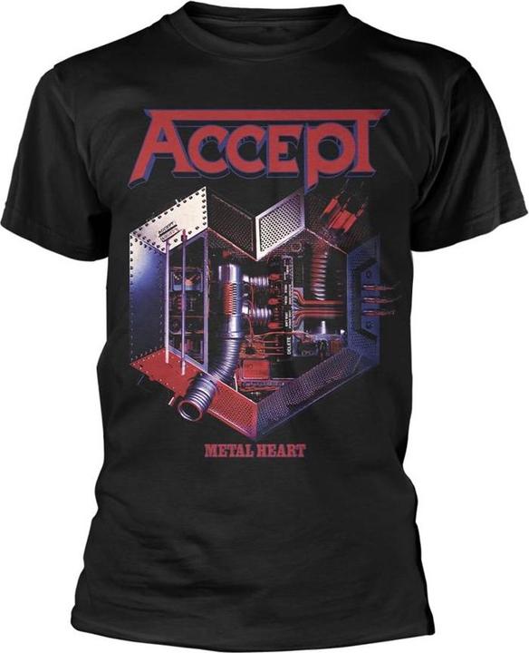 Produktbild Universal Textiles Metal Heart TShirt (XL)