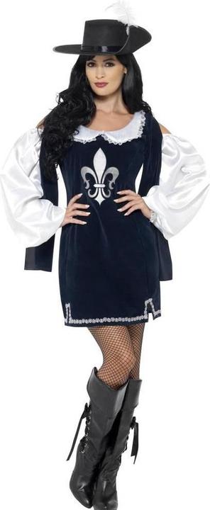 Actual product image Smiffys Womens/Ladies Musketeer Costume Set (M)