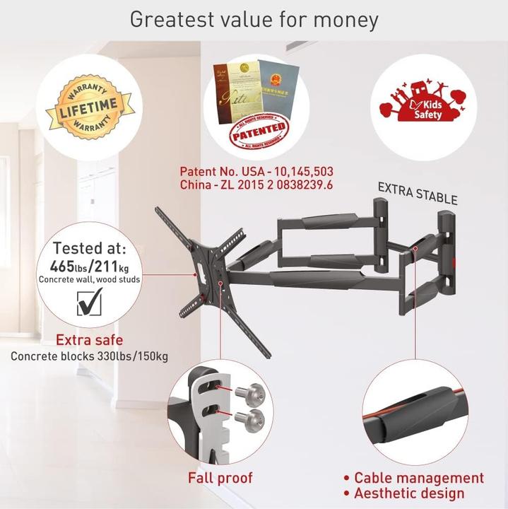 Produktbild Barkan BM466XP (Wand, 90", 60 kg)