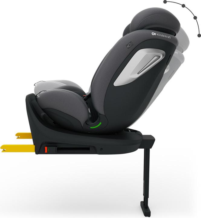 Produktbild KinderKraft Car Seat I-360 2 PLUS i-SIZE 40-150cm GREY (Kindersitz)