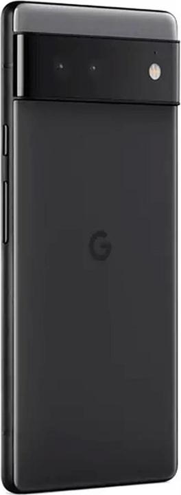 Produktbild Google Pixel 6 (128 GB, Stormy Black, 6.40", SIM + eSIM, 50 Mpx, 5G)