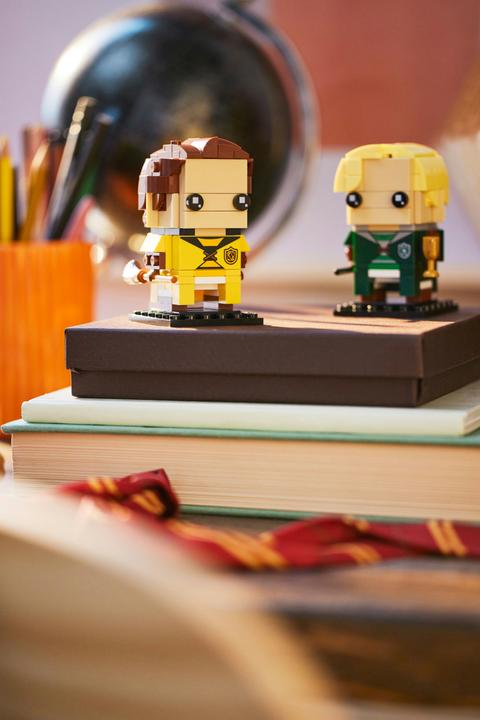 Productafbeelding LEGO BrickHeadz - Draco Malfoy & Carlo Kannewasser (40617, LEGO Brickheadz)