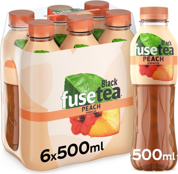 Produktbild Fusetea Peach-Hibiscus (6 x 50 cl)