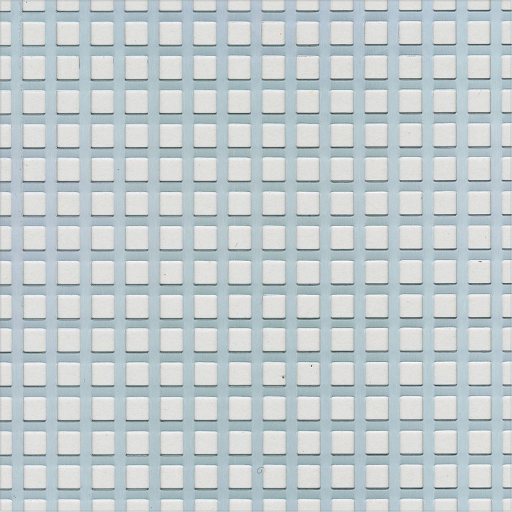 Image du produit Alfer tôle perforée carrée (1000 mm, 200 mm, 0.70 mm)