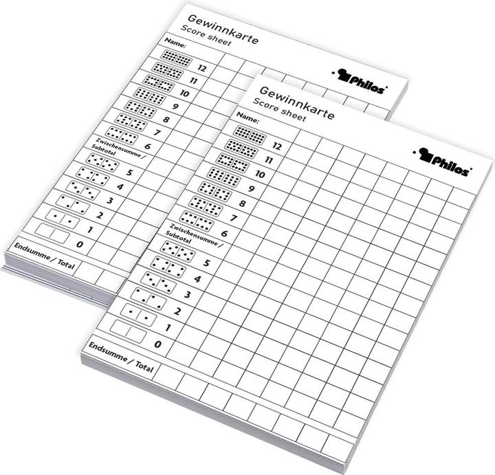 Produktbild Philos Domino Mexican Train - Erweiterungs-Set (Dänisch, Deutsch, Englisch, Französisch, Italienisch, Schwedisch, Spanisch)