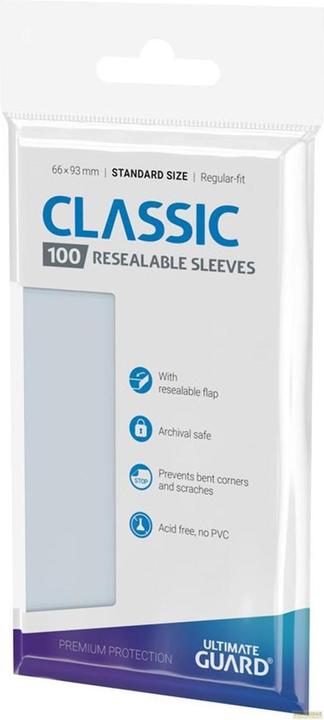 Produktbild Ultimate Guard Classic Resealable Sleeves