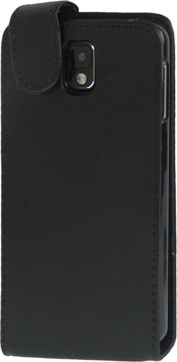 Produktbild König Design Handyhülle Flip mit Kreditkartenschlitz für Samsung Galaxy Note 3 N9000 Schwarz (Samsung Galaxy Note 3 N9000)