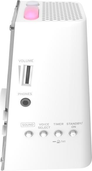 Produktbild Korg Metronom KDM-3 Taktgeber Digital mit 19 Taktarten Weiss mit Tuch