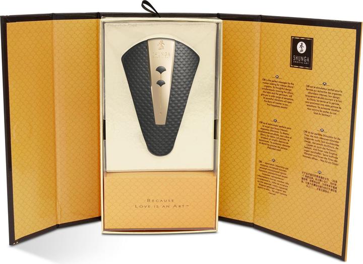 Produktbild Shunga Obi Intimate Massager Black
