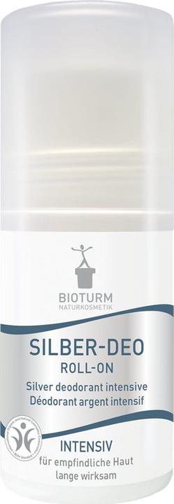 Actual product image Bioturm Silver Deodorant Intensive (Roll-on, 50 ml)