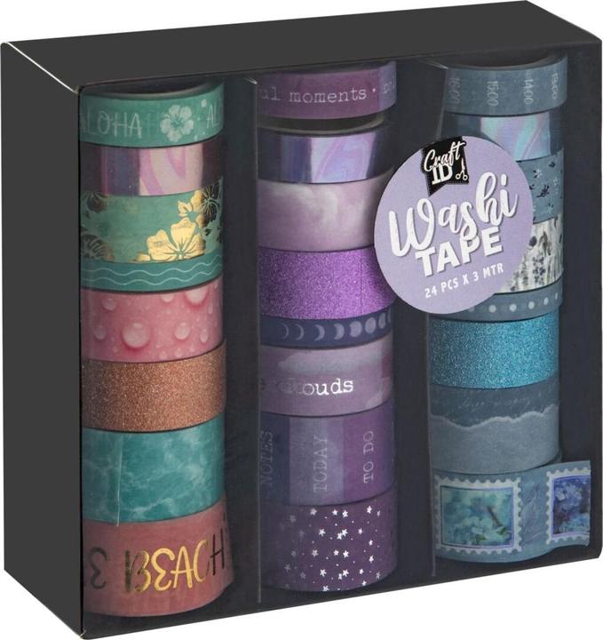 Actual product image Grafix Washi tape 24 pcs