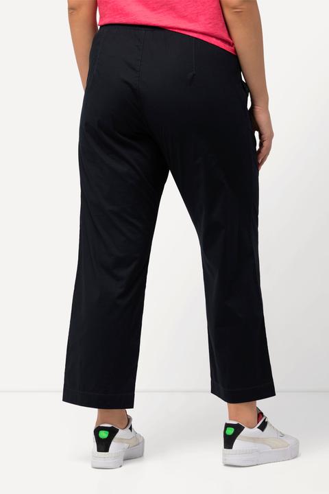 Actual product image Ulla Popken Wide Leg Ruby Fit Stretch Chino Pants (62)