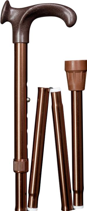 Immagine prodotto Gastrock Bastone pieghevole con manico in legno duro bronzo