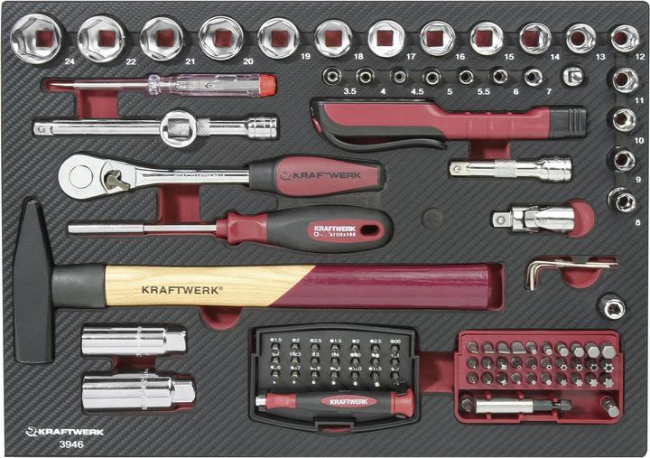 Produktbild Kraftwerk Profi-Alu-Koffer (inkl. PB Swisstools) (151 Teile)