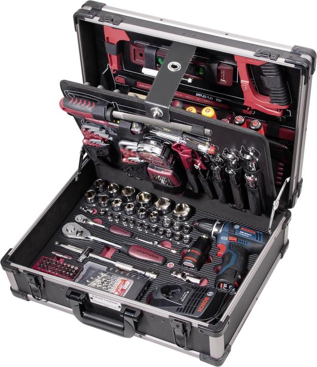 Produktbild Kraftwerk Alu Pro Swiss Tools High Tech (264 Teile)