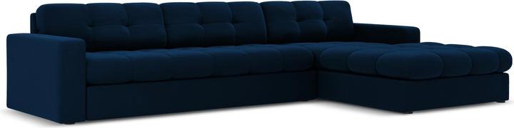 Immagine prodotto CXL by Christian Lacroix Divano con angolo destro in velluto, "Yohan", 4 posti, 236x160x72 Realizzato in Europa (Divano ad angolo)
