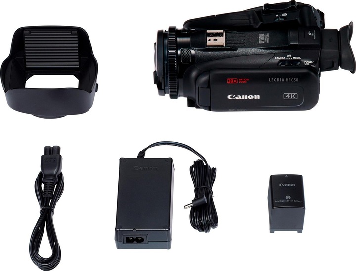 Actual product image Canon Legria HF G50 Camcorder (21.14 Mpx, 25p, 20 x)