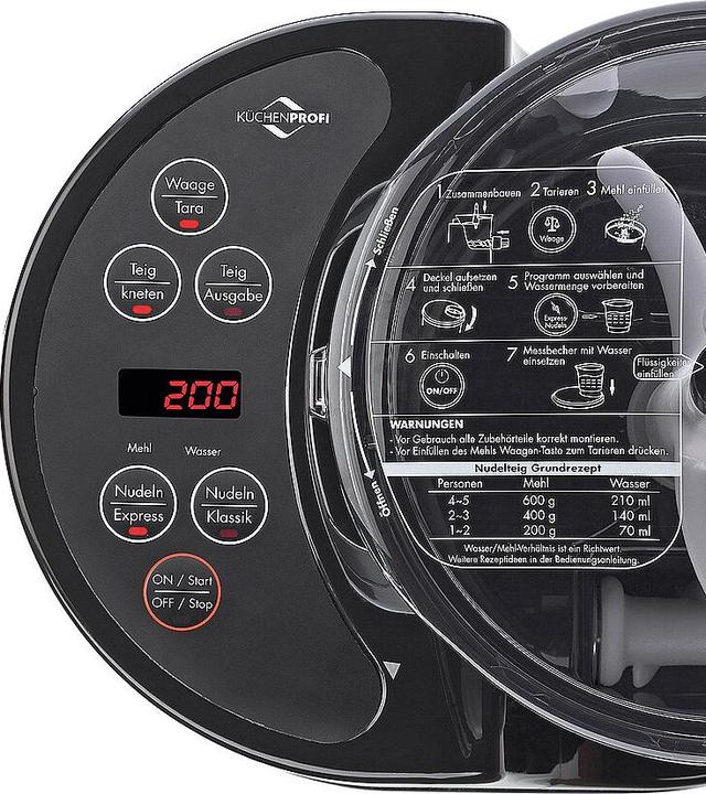 Actual product image Küchenprofi Pasta - Fully automatic machine MARCELLO