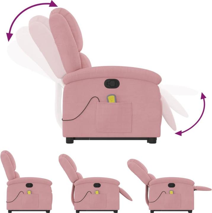 Actual product image vidaXL Massagesessel mit Aufstehhilfe