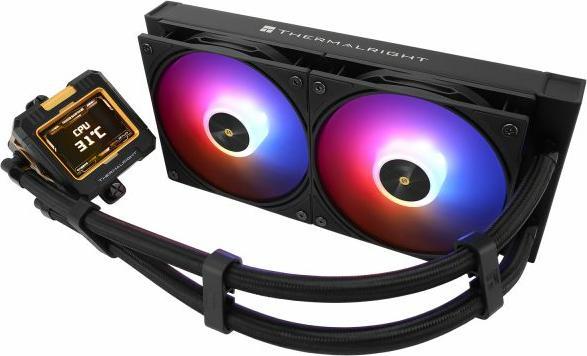 Produktbild Thermalright Frozen Warframe 240 Computer case, Processor All-in-one liquid cooler 12 cm Black 1...