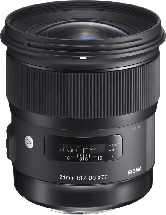 Actual product image Sigma 24mm, f/1.4 DG HSM ART, Nikon F (Nikon F, full size)