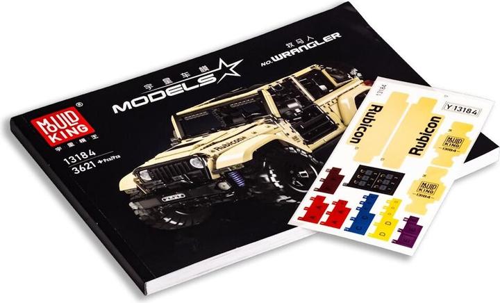 Actual product image Mould King Offroader Wrangler