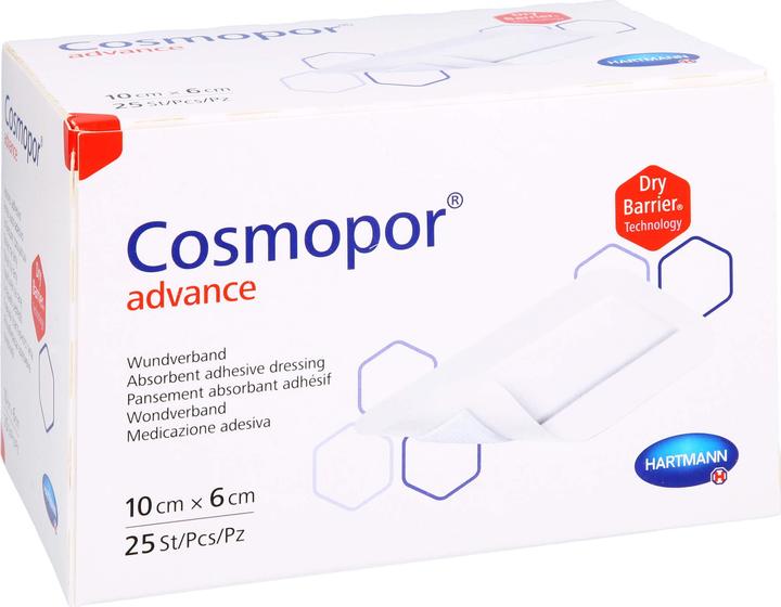 Actual product image Hartmann advance 10 cm x 6 cm / sterile (25 x)