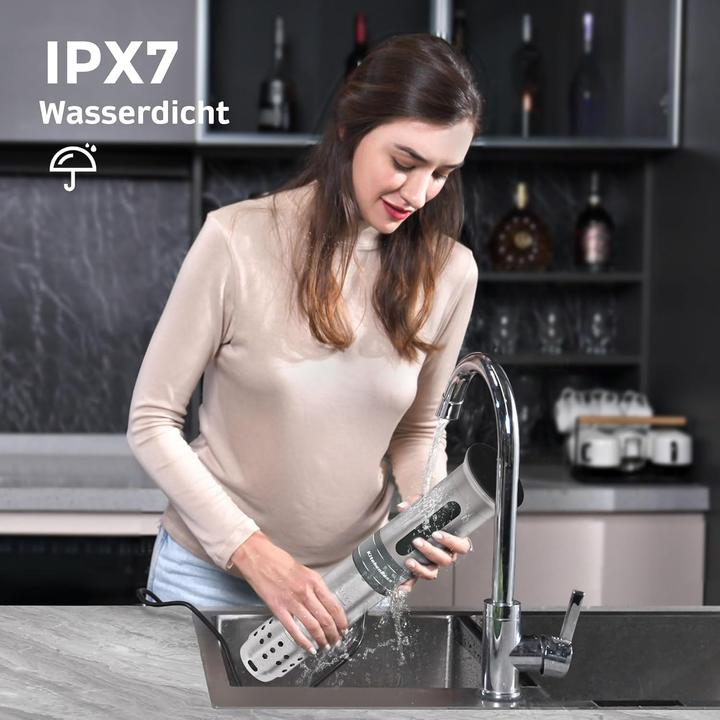 Productafbeelding KitchenBoss Sous Vide Stick Garer mit Wi-Fi und App-Steuerung
