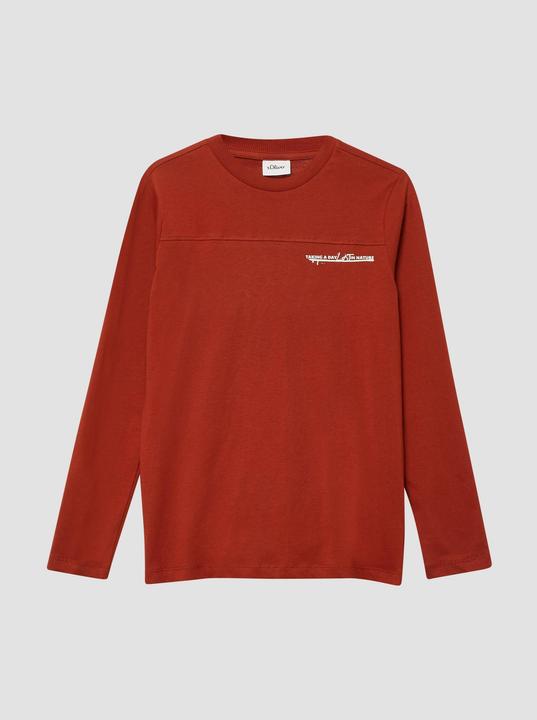 Produktbild s.Oliver T-Shirt Langarmshirt mit Rückenprint (146, 152)
