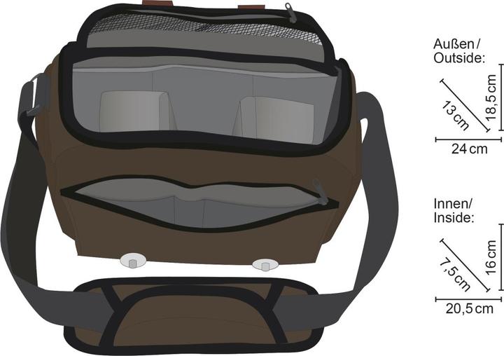 Produktbild mantona Milano piccolo (Kamera Schultertasche)